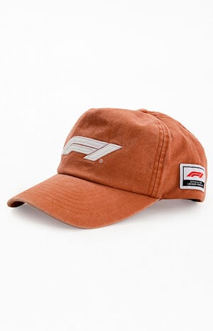 x Pacsun Orange Austin Podium Snapback Hat image number 3