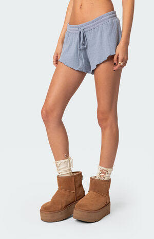 Stay Cozy Ribbed Shorts image number 4