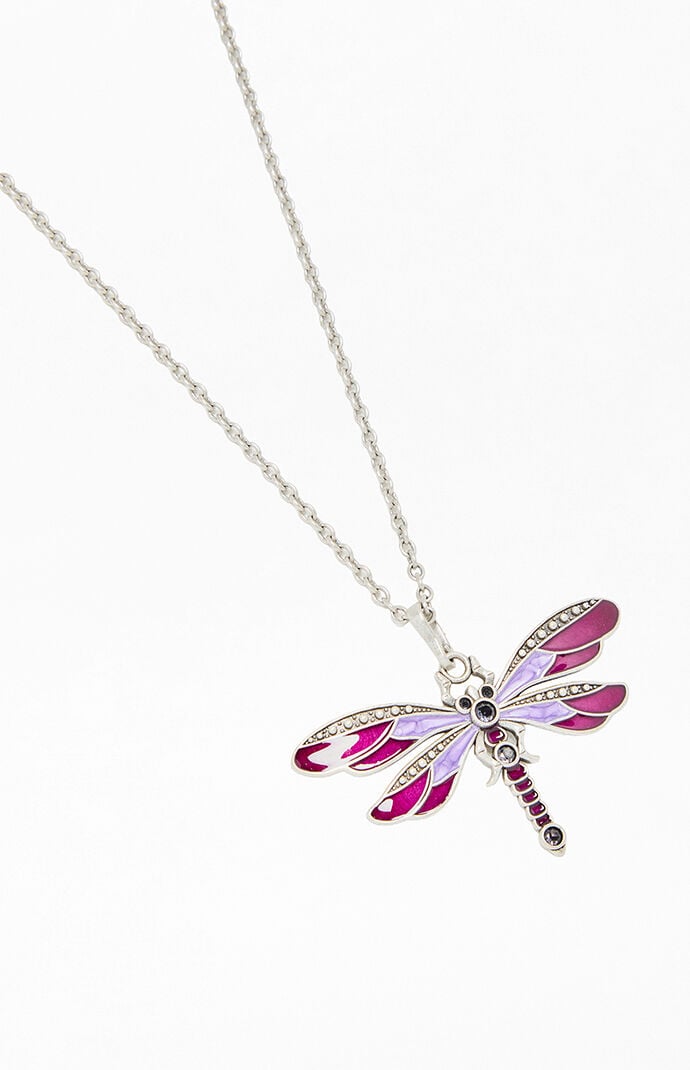 John Galt Dragonfly Chain Necklace