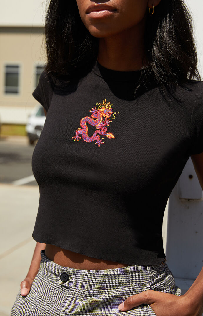 John Galt Ashlyn Dragon Top Pacsun John Galt Ashlyn Dragon Top Pacsun
