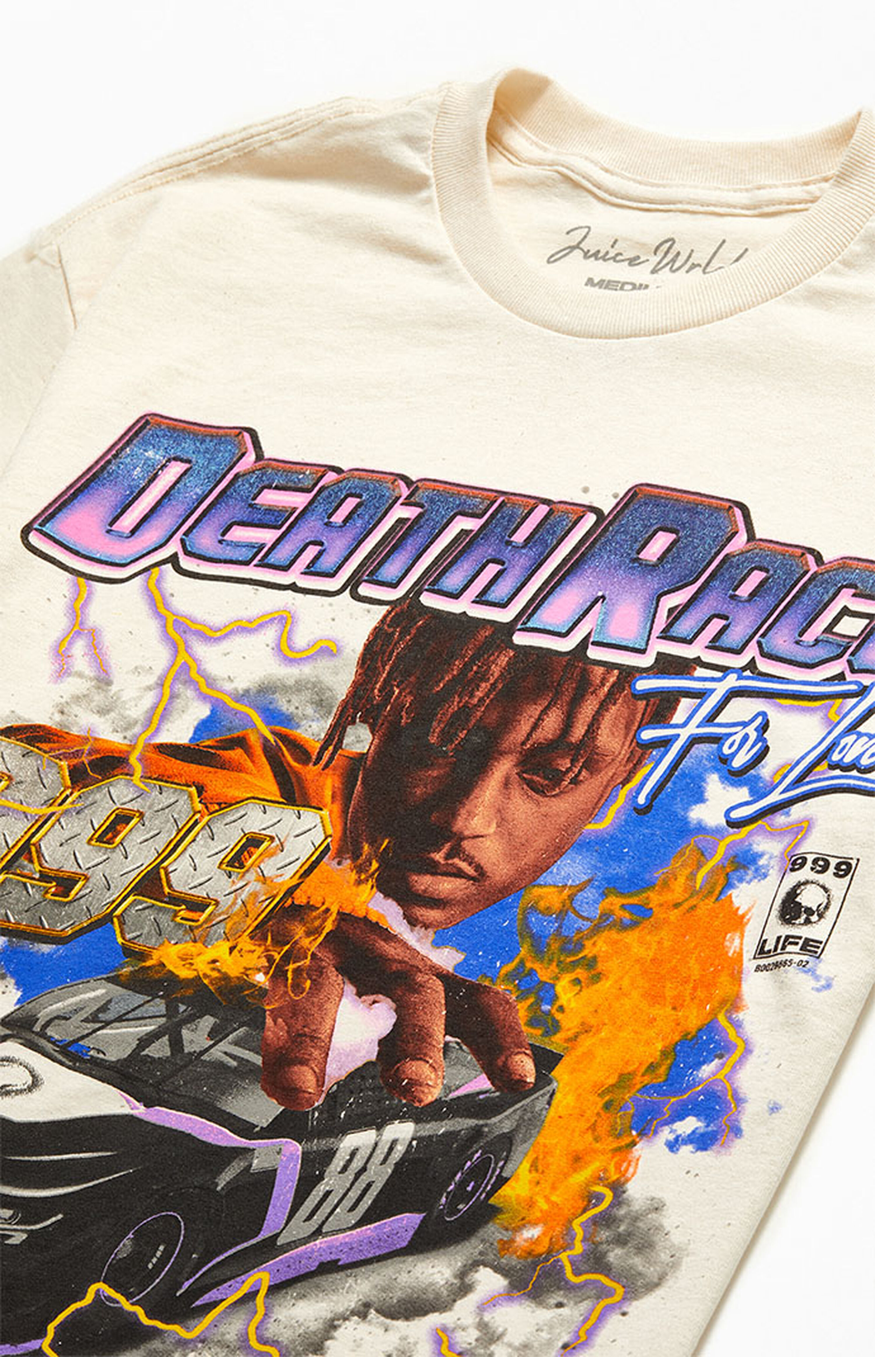 Juice WRLD Death Race TShirt PacSun