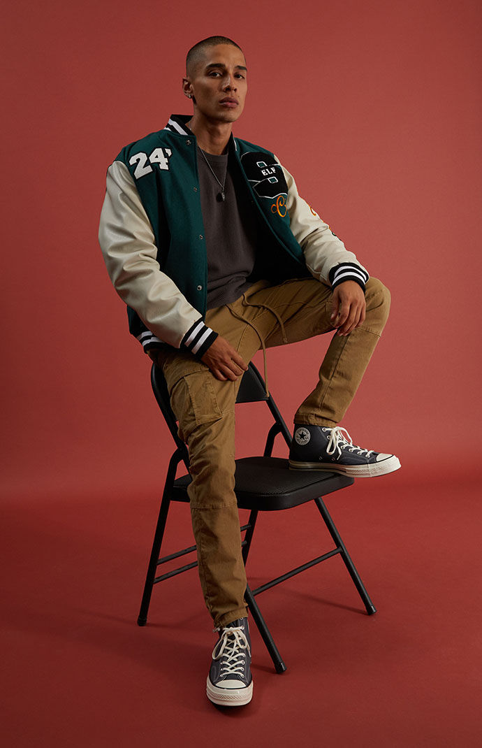 Cooper Kelp Slim Cargo Pants