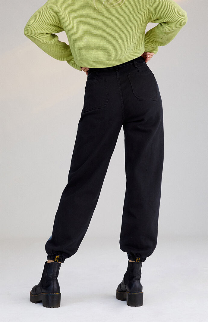PacSun Two Tone Denim Joggers PacSun
