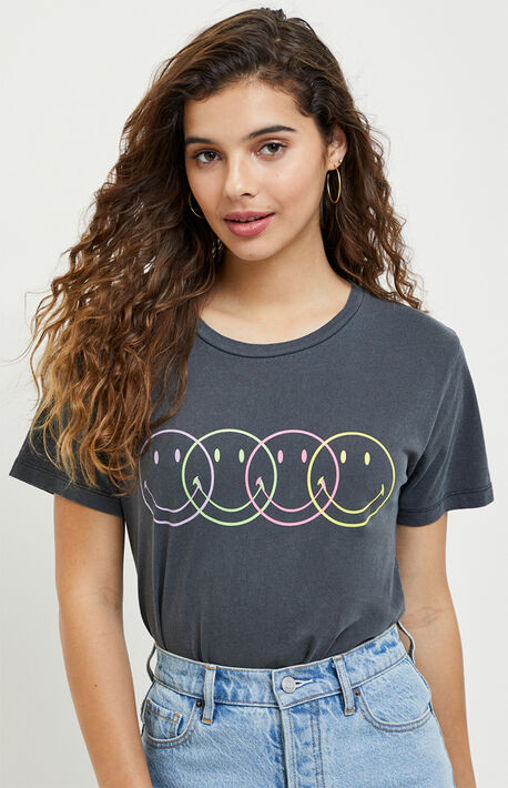 Desert Dreamer Repeating Smiley T-Shirt