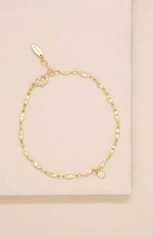 Day Dreamer Anklet With Crystal Charm image number 2