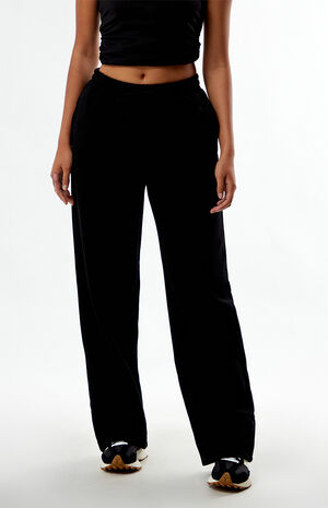 Solid Color Baggy Sweatpants image number 1