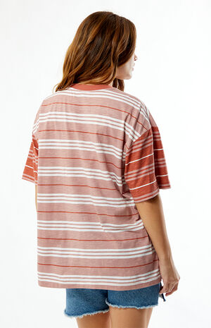 Adventure Stripe Oversized T-Shirt image number 4