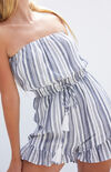 Tie Front Romper Tie Front Romper image number null