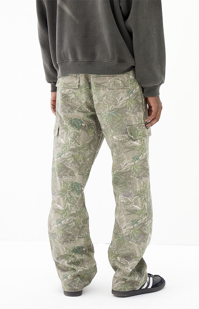 PacSun Tree Camo Baggy Cargo Jeans PacSun