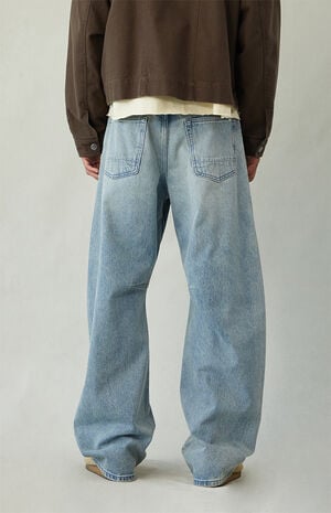 Mason Baggy Barrel Jeans Light Blue image number 5