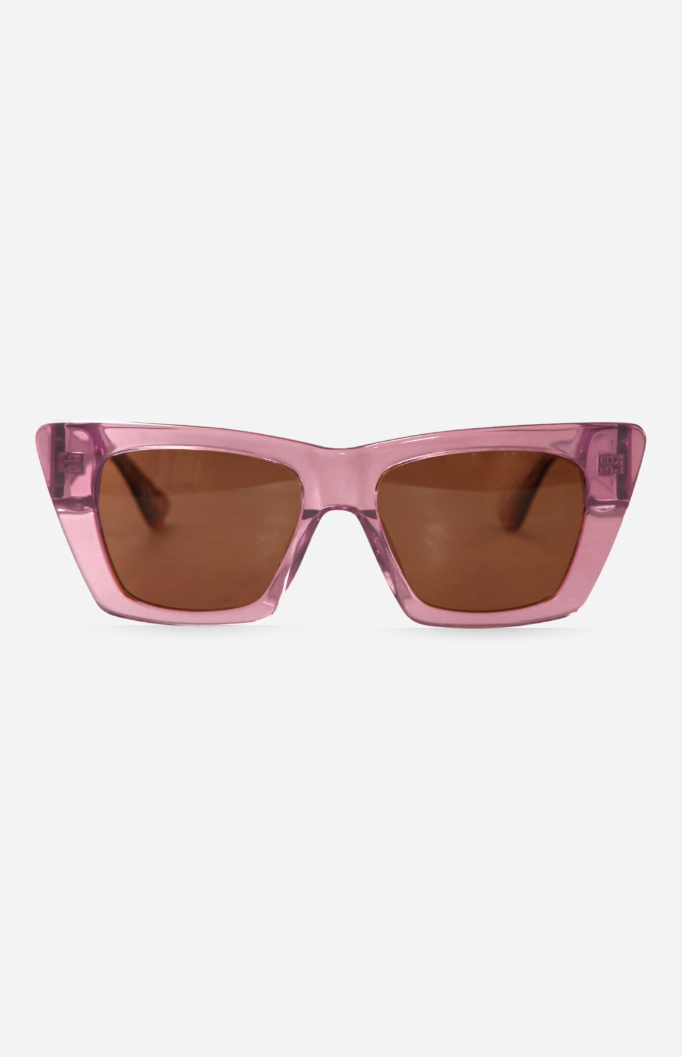 INDY Sunglasses Uptown Blush Square Sunglasses