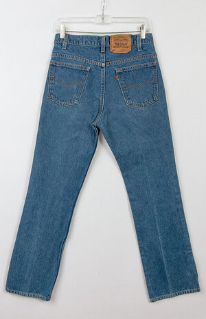 Upcycled Levi's 517 High Waisted Regular Fit Jeans image number 3
