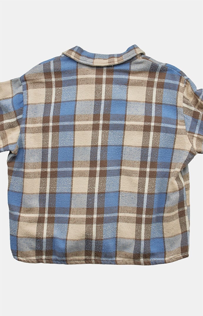 PS VINTAGE 90s Flannel Cropped Top