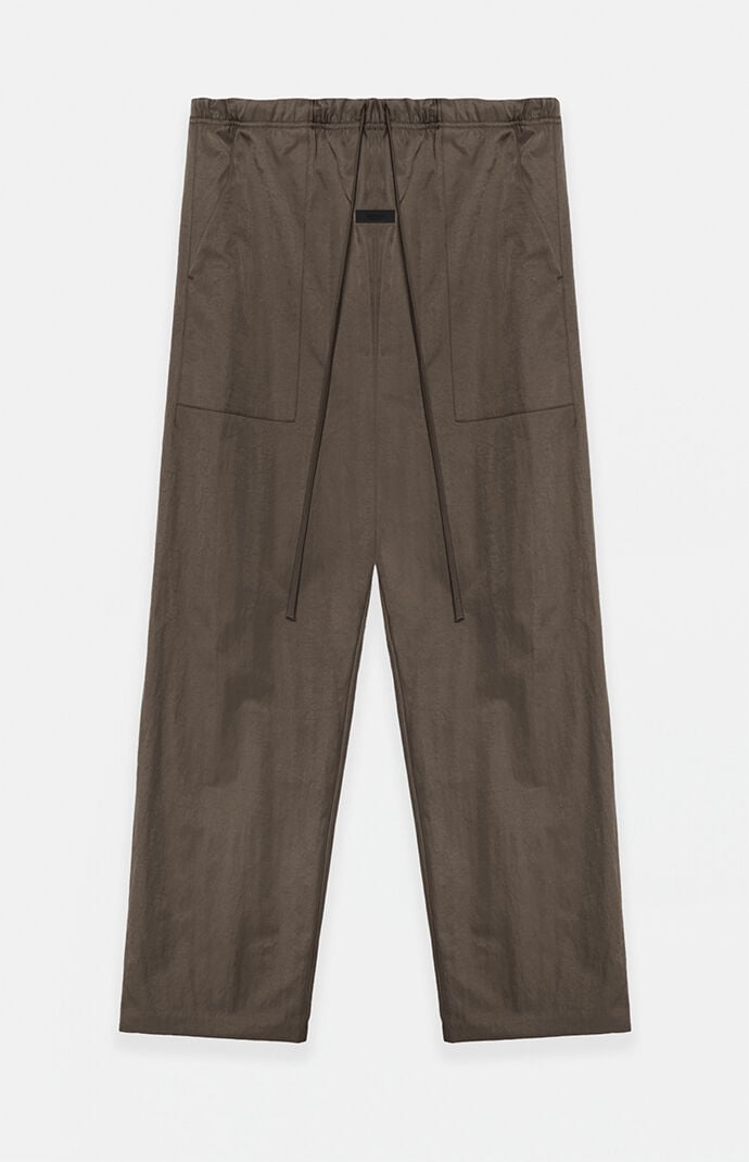 Fear of God Brown Textured Nylon Utility Pants