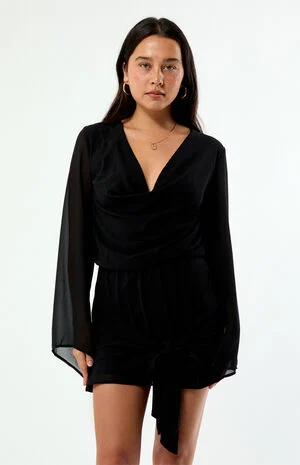 Rae Long Sleeve Mini Dress image number 3