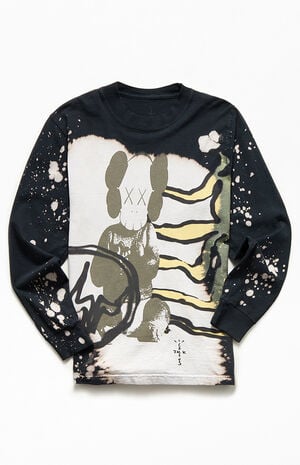 Travis Scott Cactus Jack + Kaws For Fragment Long Sleeve T-Shirt image number 1