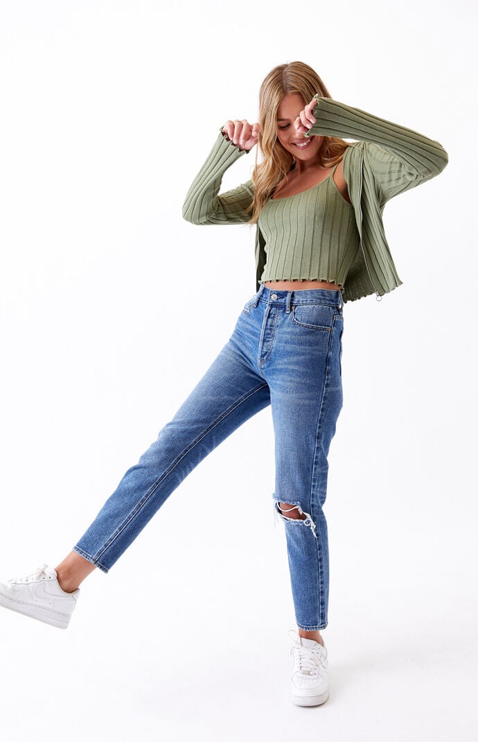 PacSun Medium Ultra High Waisted Slim Fit Jeans PacSun