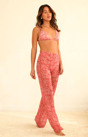 That Girl Sheer Flare Pants image number 2