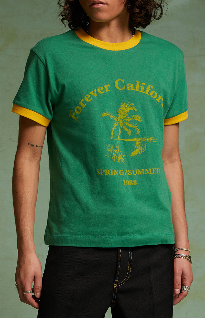 FIELD OF STUDY by Pacsun Tide Ringer T-Shirt