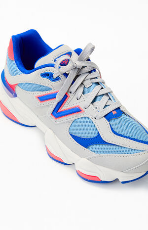 Kids Blue & Pink 9060 Shoes image number 6