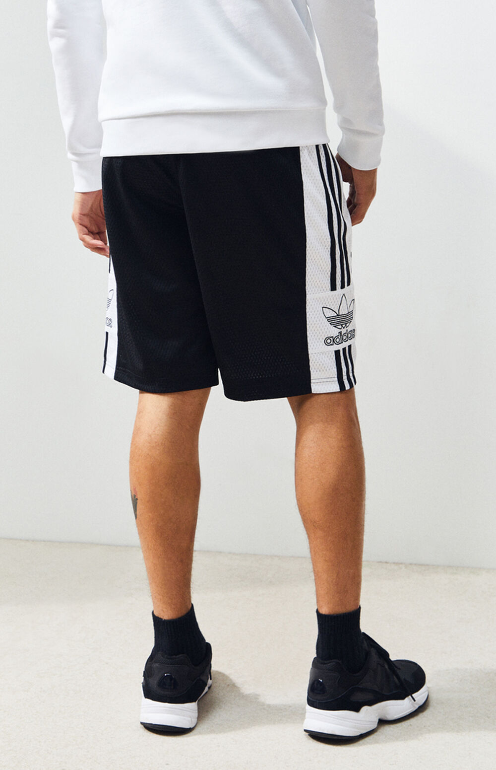 adidas Black Mesh OTLN Active Shorts PacSun PacSun