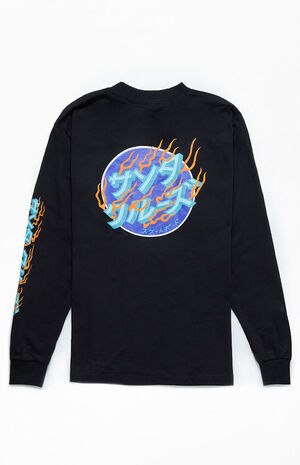 Japanese Inferno Dot Long Sleeve T-Shirt image number 1