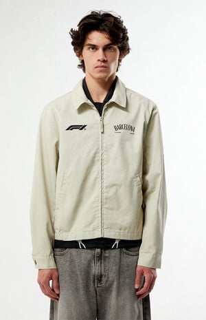 x Pacsun Barcelona Spain Love For The Race Work Jacket image number 1