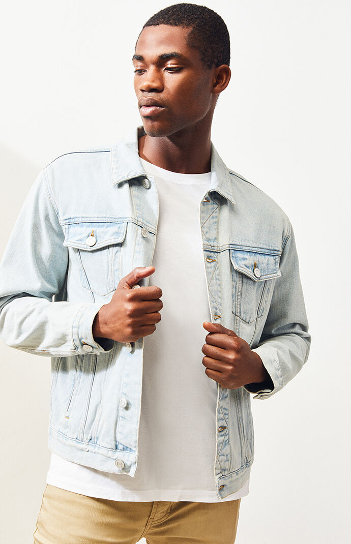 pacsun jean jacket mens