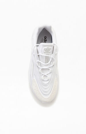 Women's White Ozelia Sneakers image number 5