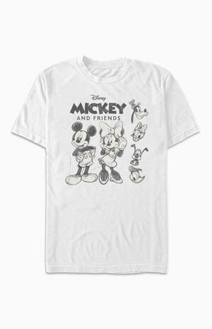 Classic Mickey Mouse & Friends Disney T-Shirt Classic Mickey Mouse & Friends Disney T-Shirt image number null