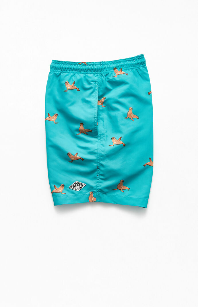 Seal Over 17" Swim Trunks