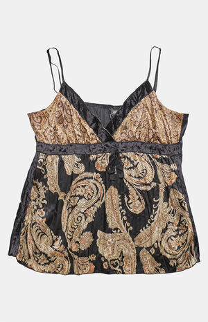 2000s Slip V-Neck Tank Top image number 1