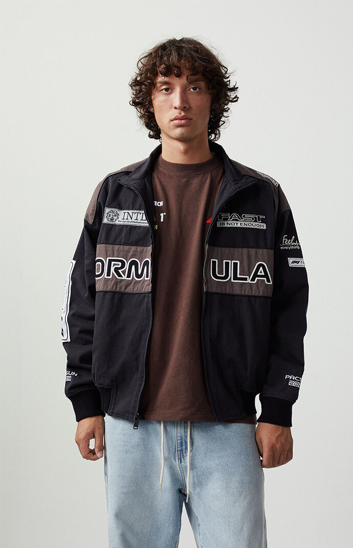 F1 Men s x Pacsun Pole Position Jacket in Black Size XL