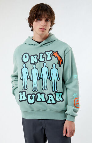 Only Human All Over Hoodie image number 1