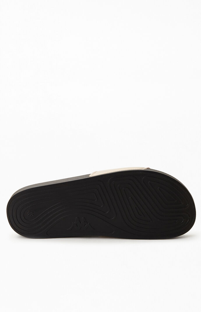 Black & Gold 222 Banda Adam 9 Slide Sandals