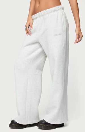 Basic Girl Wide Leg Edikted Sweatpants image number 2
