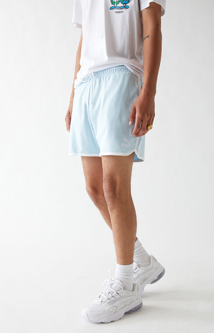 Blue Classic Runner Shorts