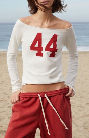 White 44 Bonnie Off-The-Shoulder Top image number 1