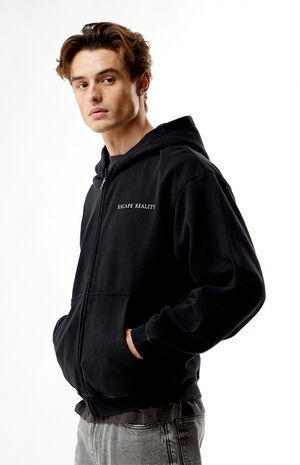 Escape Reality Zip Up Hoodie image number 3