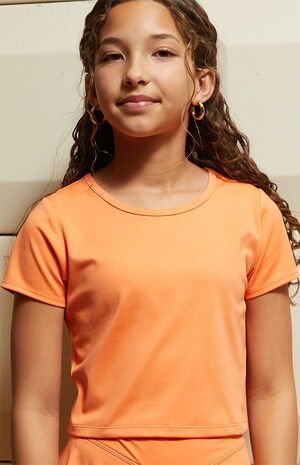 PAC WHISPER Active Melon Crew Neck T-Shirt image number 2