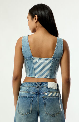 Jean Corset Top image number 3
