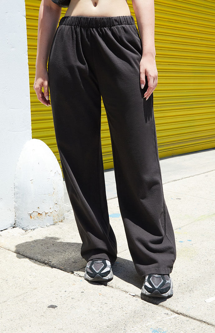 John Galt Black Anastasia Sweatpants PacSun