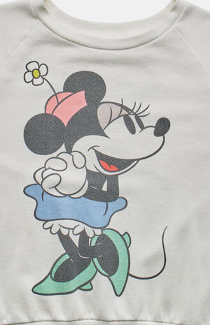 '90s Minnie Mouse Crew Neck Sweatshirt image number 4