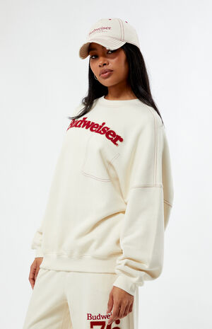 By PacSun Simple Stitch Pocket Crew Neck Sweatshirt image number 3