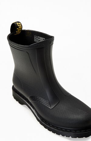1460 Black Waterproof Rain Boots image number 6