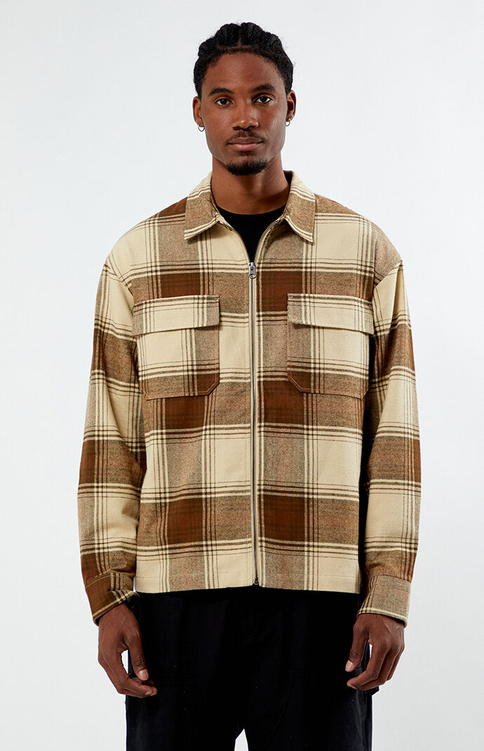 Pacsun flannel jacket on sale