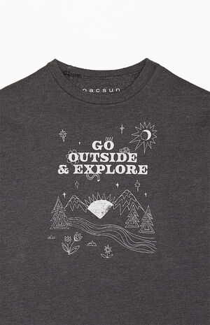 Go Outside Crew Neck Sweatshirt image number 2
