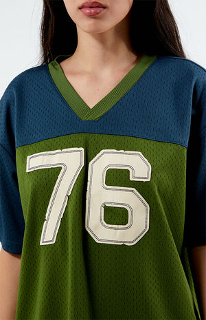 By PacSun 76 Mesh Oversized Jersey image number 2