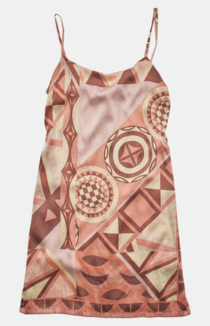 90s Geometric Mini Dress image number 1
