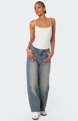 Krysten Lacey Pointelle Bodysuit image number 2